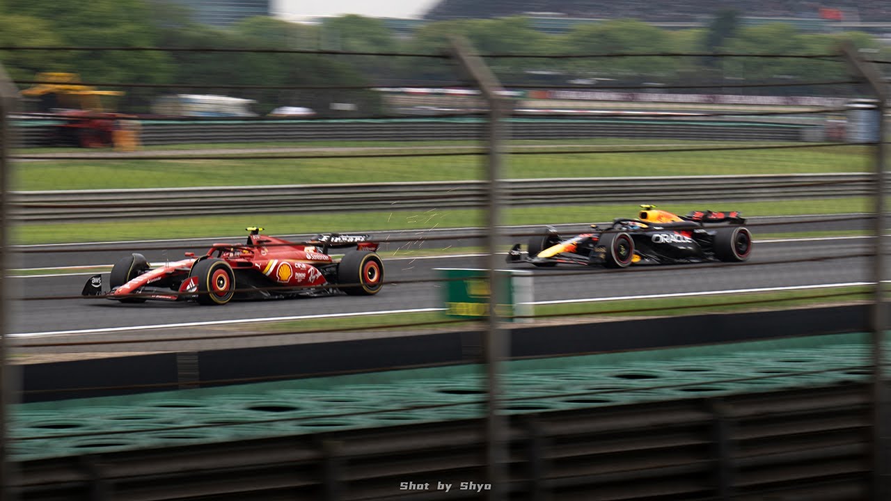 一起来上海赛车场回顾F1中国大奖赛6号弯的精彩瞬间 Review the wonderful moments of Turn 6 of the ...