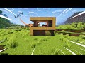 Minecraft Simple Wood Modern House