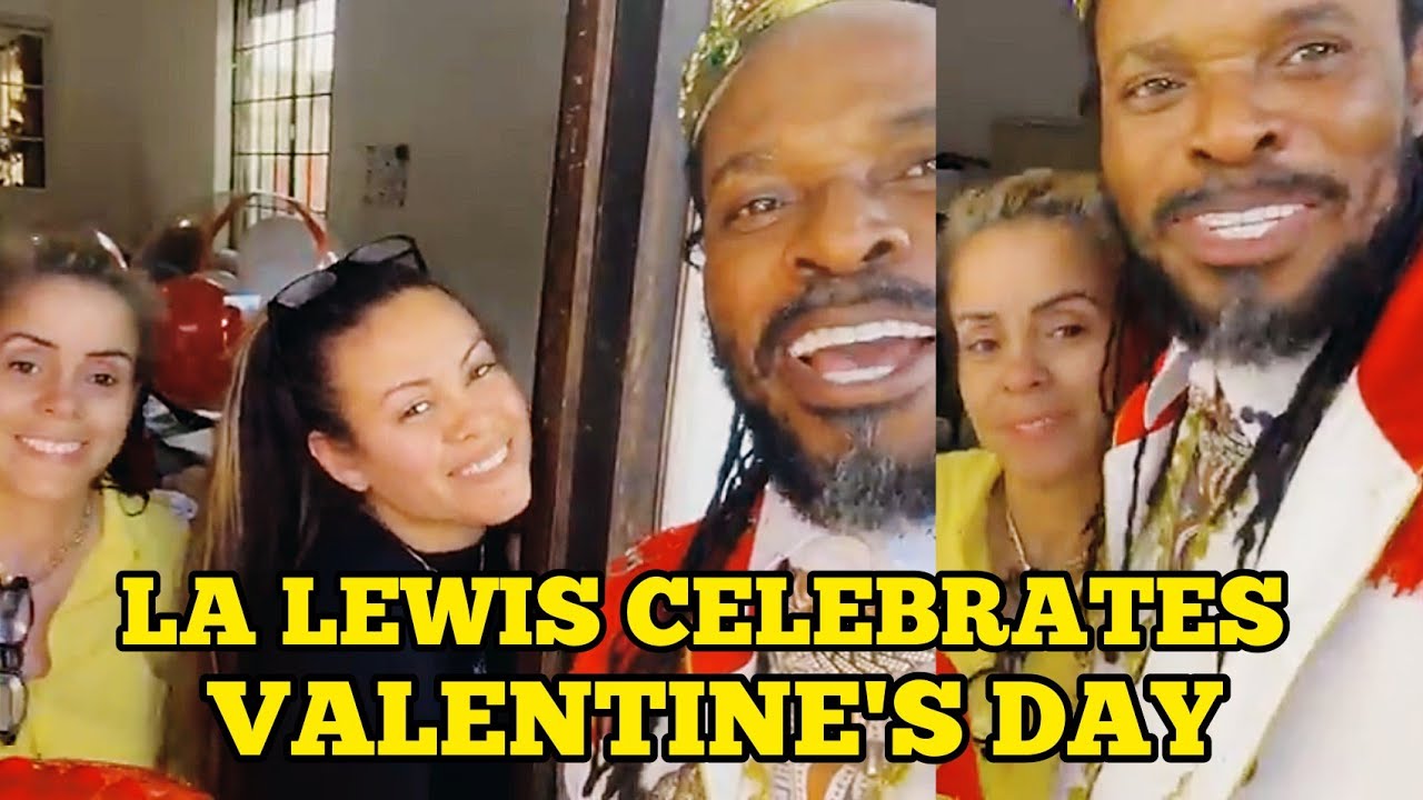 LA Lewis Receives Valentine's Gift and Rose from De Lux Shop & Says Anju Don't Get Anything