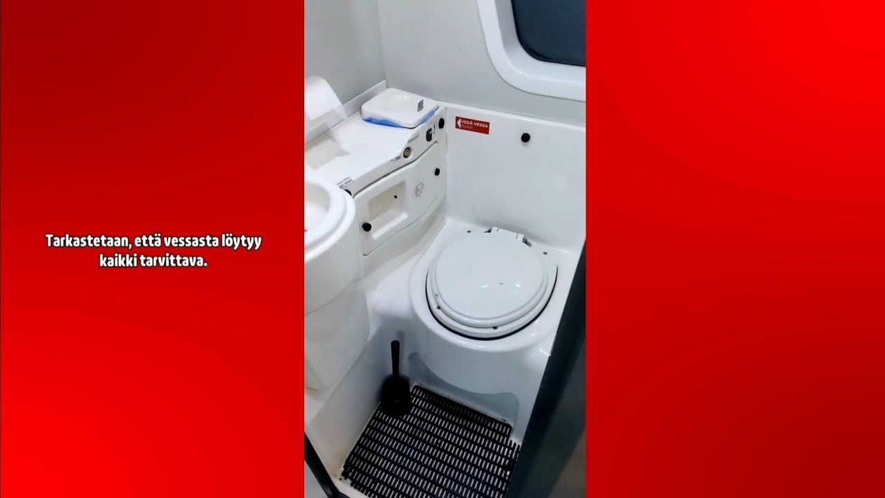 ✅  Hanski kertoo lyhyesti ja näyttää videolla linja-auton sisällä tehtävän ajoonlähtötarkastuksen