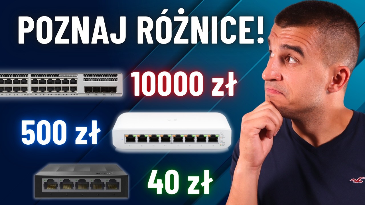 Switch za 40 zł vs 10 000 zł: Czym Naprawdę Się Różnią?