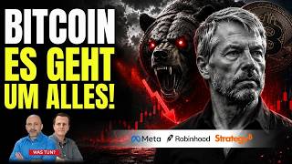 BTC 50.000 USD im Visier? | Nasdaq100 | Brent Öl | Meta | Robinhood | Bitcoin | Strategy