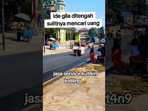 Jasa service Kut4ng 😅 #lucu