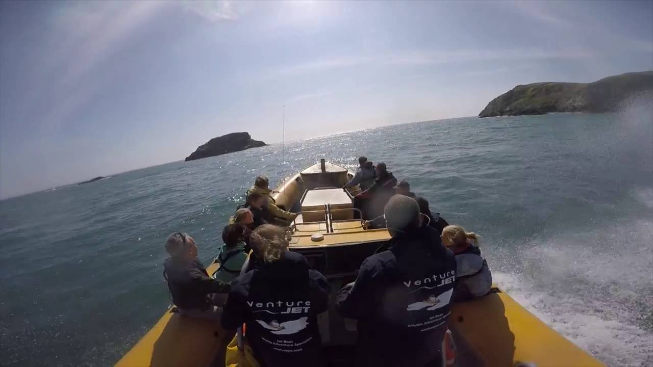 A Crew's View of our Jet Boat Trips  (Venture Jet, St Davids, Pembrokeshire)