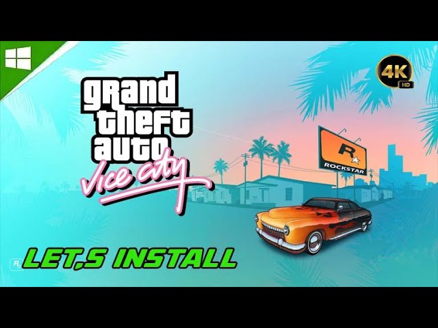 How To Install GTA Vice City For PC | Laptop - 2024 - YouTube
