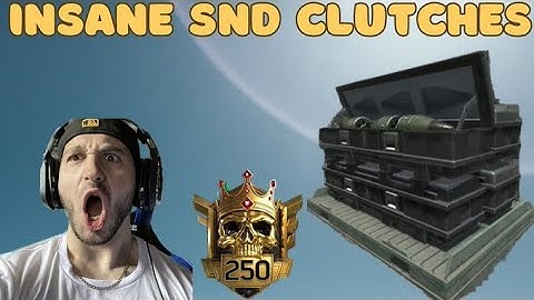 INSANE CLUTCHES on Mw3 SnD *1v5?* ( Modern warfare 3 Best Clutches )