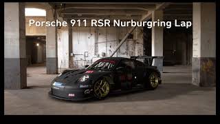 Casual Lap Around Nurburgring in the Porsche 911 RSR | GT Sport  (PURE ENGINE SOUND)