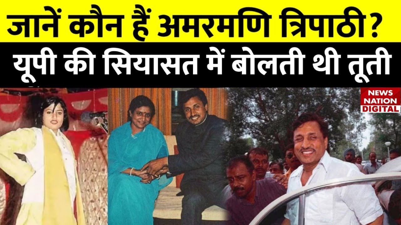 Who is Amarmani Tripathi: जानें कौन हैं Amarmani Tripathi? यूपी की सियासत में बोलती थी तूती