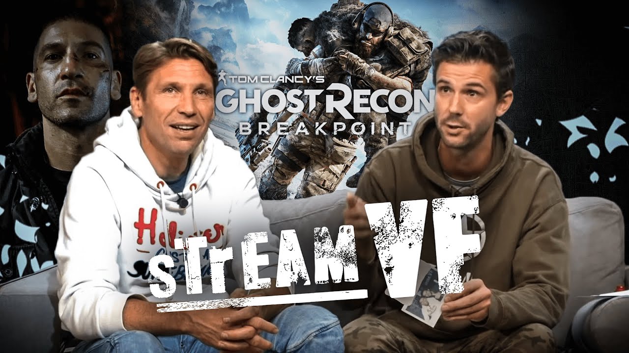 🔴 Jerome Pauwels (VF de Jon Bernthal ) joue a Ghost Recon - YouTube