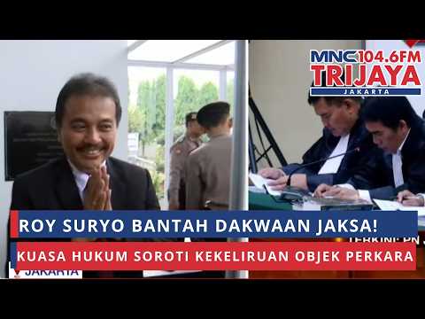 Roy Suryo Challenges Prosecutor's Indictment, Lawyer Claims Error in Subject Matter | Trijaya