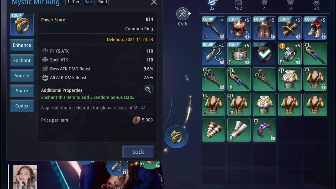 Mir4 GAME FREE “BLUE RING” from Mir4 coupon code , go to get it now