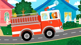 El carro de bomberos | Canciones infantiles | El gatito Koté