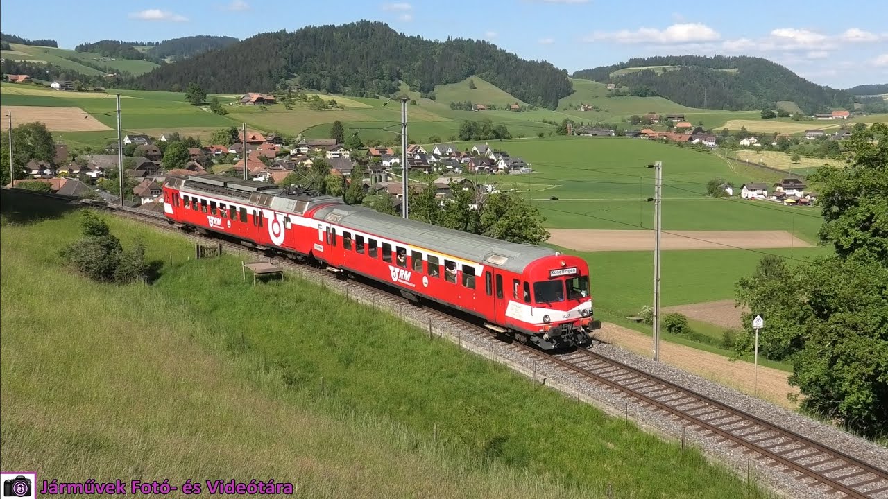 150 Jahre Emmentalbahn: Konolfingen - Oberburg (RBDe 4/4 1 222) | 2025.05.17-18.