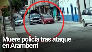 Muere policía tras ataque en Aramberri