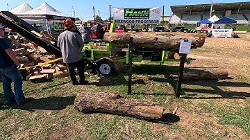 Hahn firewood processor.