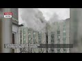 Пожежа у сімейному гуртожитку на Харківщині: знайшли тіло чоловіка