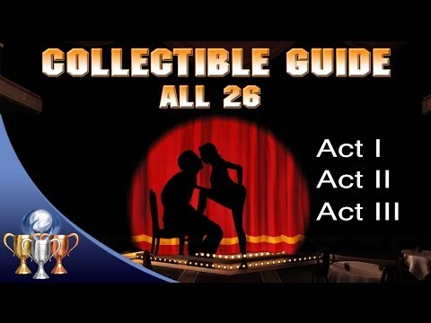 Contrast All Collectibles ACT I II And III Street Sweeper Groundskeeper Bookkeeper Trophies 