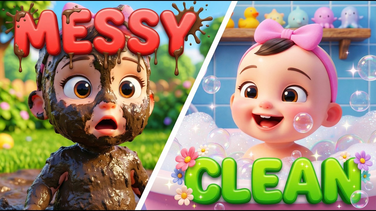 Bath Song 🛁 | Now I am Clean & Sweet | The Boo Boo Family - YouTube