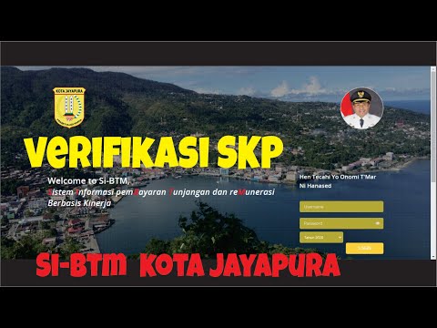 Verifikasi SKP 2020 si BTM Kota Jayapura