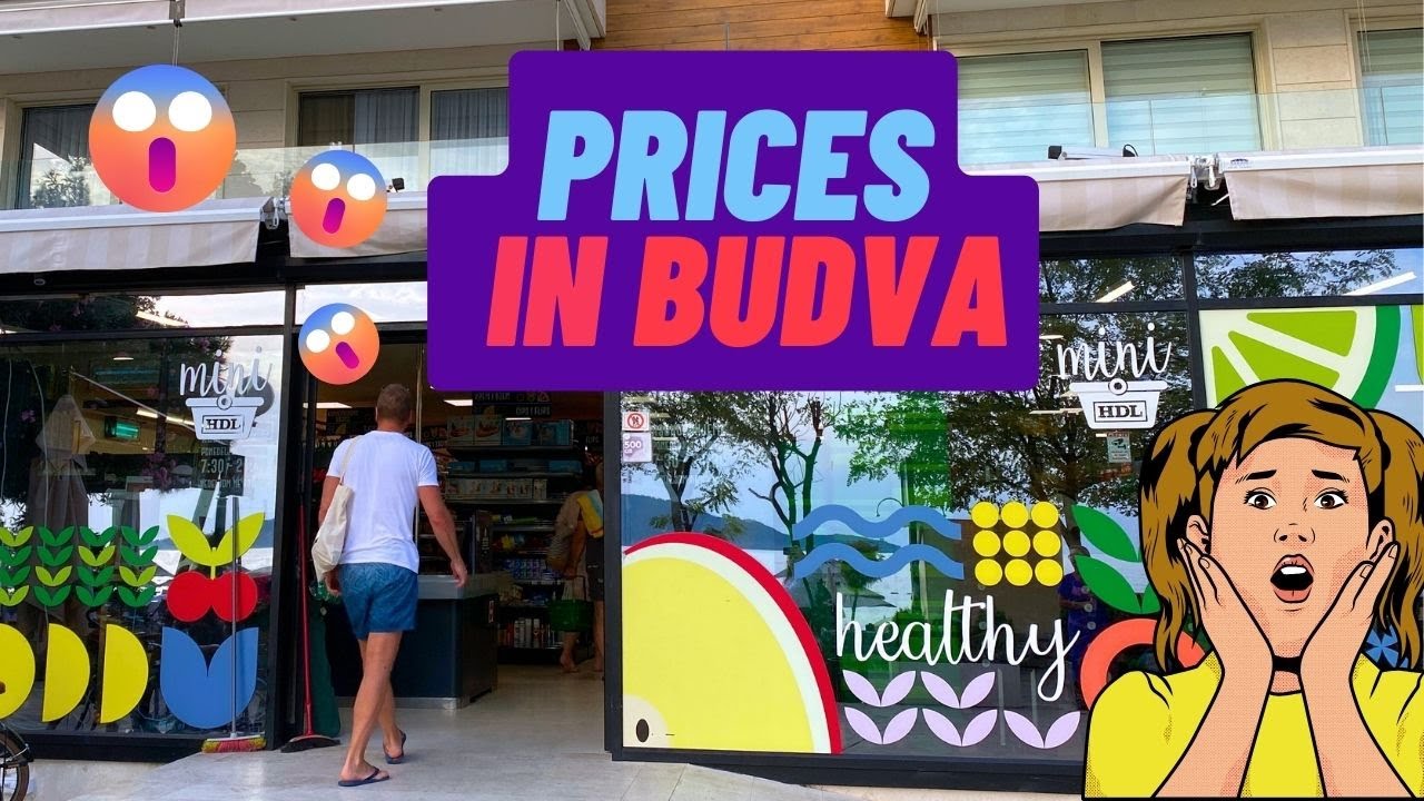 Budva prices in the supermarket (HDL). Montenegro price increase!