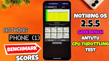 Nothing Phone (1) Benchmark Scores After Nothing OS 2.5.5 Update🔥Geekbench, Antutu Benchmark 📲