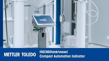 METTLER TOLEDO IND360tank/vessel - Compact Automation Indicator