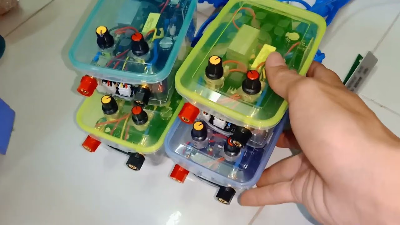 Máy kích cá điện tử 6FET mini đi 1 vợt | ĐIỆN TỬ CHÍ... - youtube
