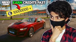 HOW TO EARN CREDITS FAST IN DRIVE ZONE ONLINE