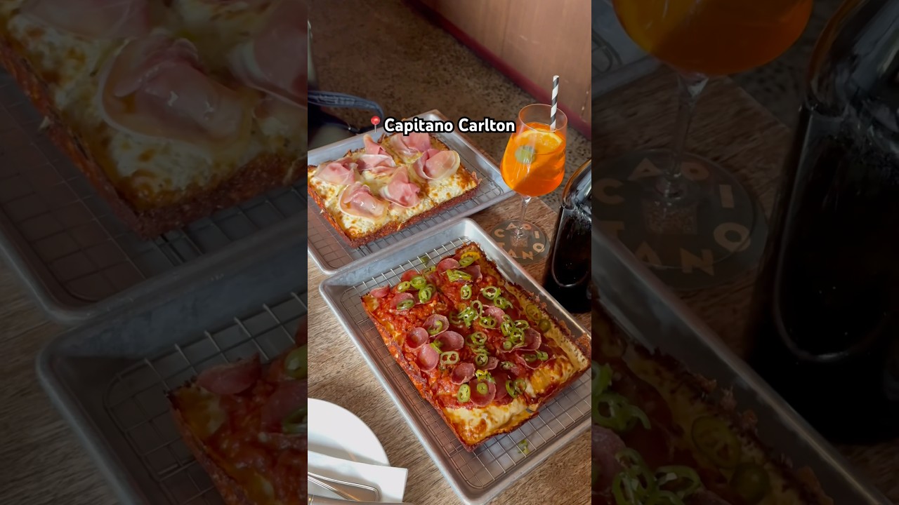 Melbourne’s best grandma square pizza ✨✅ 