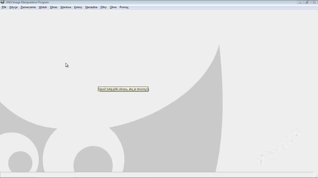 Projektowanie W Gimpie Tutorial Youtube
