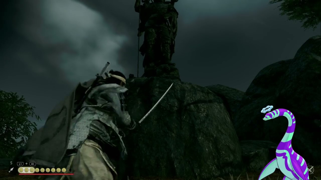 Eternal fly's free like an Eagle in Ghost of Tsushima Iki Island DLC