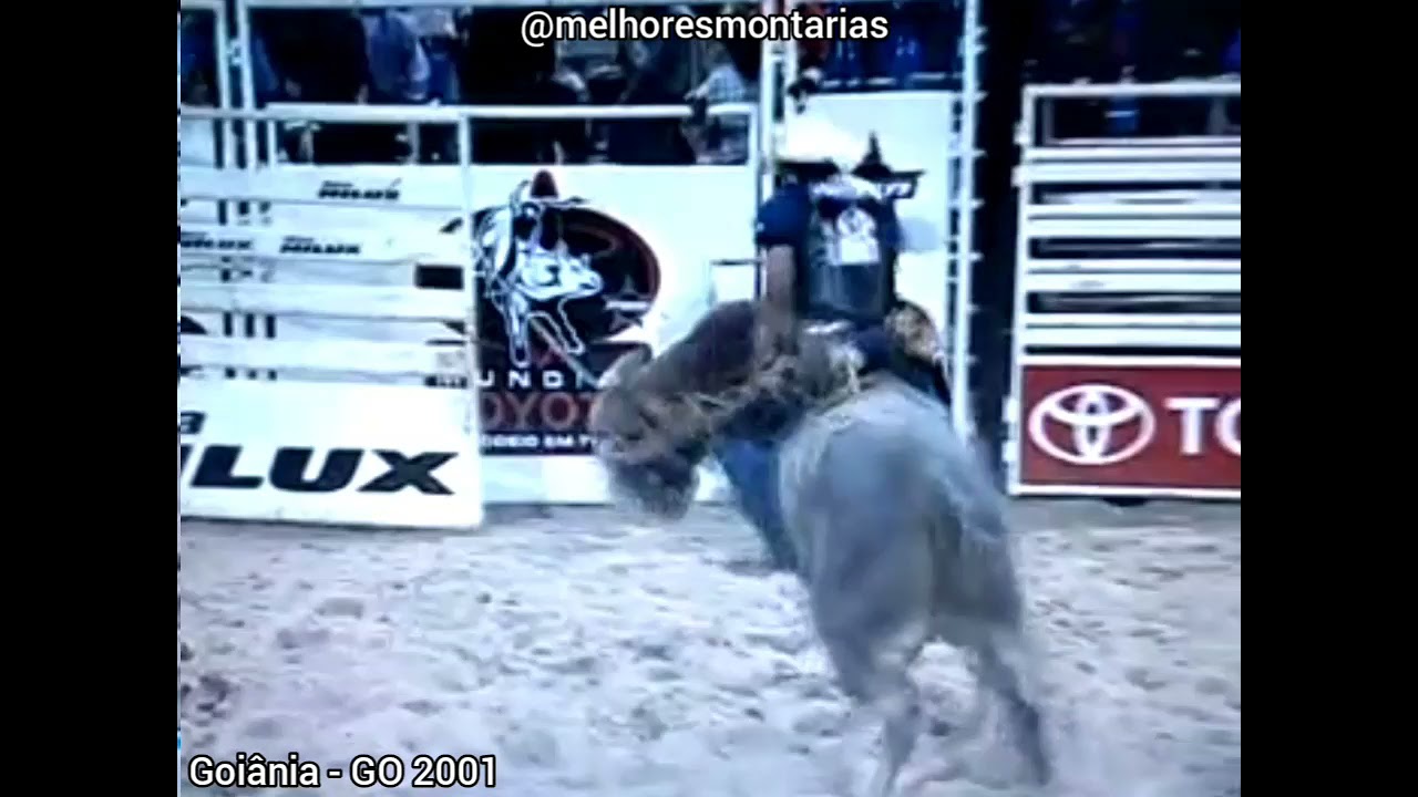 Goiania Rodeio ADRIANO MORAES X INTERCINE - RODEIO DE GOIÂNIA 2001 - YouTube