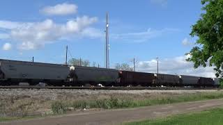 KCS #4810 Leads Grain Train