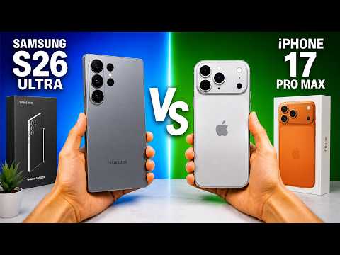 Samsung Galaxy S26 vs iPhone 17 ¿Cuál Comprar en 2026?
