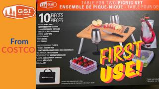 GSI Outdoor Table for 2 picnic set