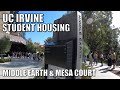 Uc irvine student housing  middle earth  mesa court