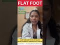 flatfoot V/s normal foot#congenitalflatfoot#absenceofcurve#footpain#leg #wecarephysiotherapyclinic