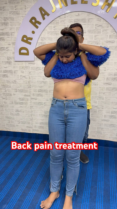 Chiropractic treatment for back pain