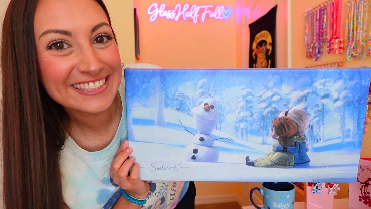 ASMR On Every Canvas In My House (1HR, tapping, scratching, tracing)