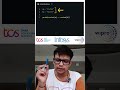 TCS, Infosys & Wipro Ask Questions Like This 😳 #python #developer #shorts