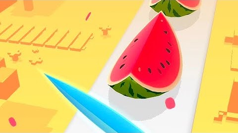 Perfect Slices Gameplay 🔪🍎🍉 | Fast Cutting Skills & Ultimate ASMR Satisfaction!