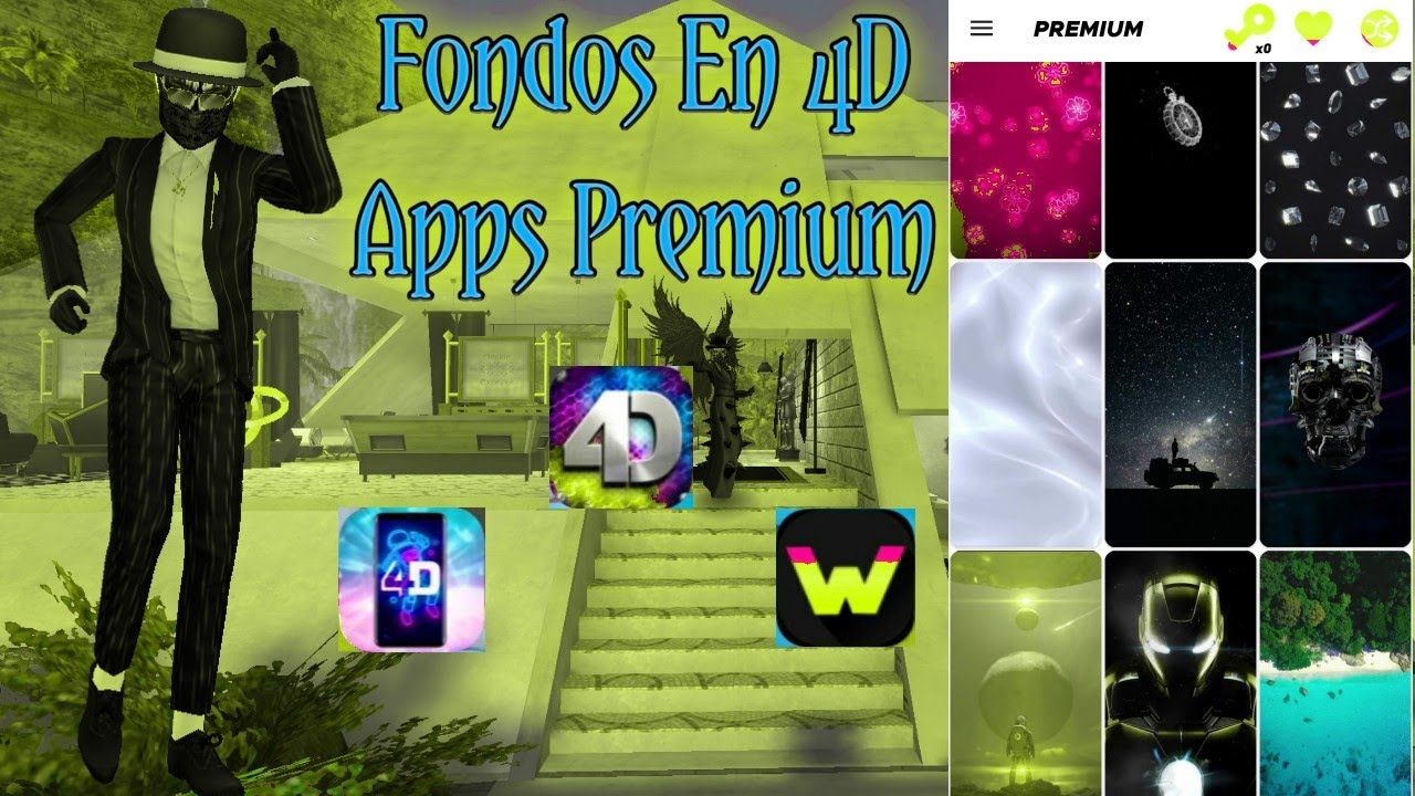 Fondos Con Movimiento 4D & 3D Wallop,Grubl,Parallax, APK Mod Premium