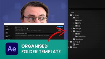 How To Setup A Default Folder Structure In After Effects