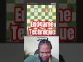 Endgame technique #chess #chesscom #chesstips