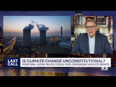Fmr. Energy Secretary Rick Perry on Montana ruling that fossil fuels violate rights of children Episode cover