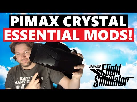 Pimax releases simulation-focused version of its high-end Crystal VR  headset - MSFS Addons