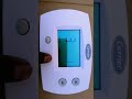 how to set career package ac Tharmostat Fahrenheit how to set career package ac Tharmostat Fahrenheit