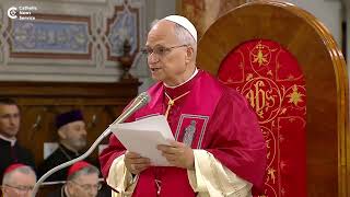 Pope to Turkey’s Catholics: Your ‘littleness’ is your strength
Meeting leaders of Turkey’s small and varied Catholic communities, including the nation’s bishops, clergy, religious, deacons, pastoral workers and the Little Sisters of the Poor, Pope Leo XIV urged them to embrace their “littleness,” reminding them that numbers matter much less than a clear witness does. Pope to Turkey’s Catholics: Your ‘littleness’ is your strength