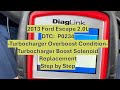 2013 Ford Escape 2.0L P0234 Overboost - Turbo Boost Solenoid Replacement