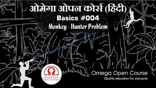 Basics #004 - The Monkey Hunter Problem (Hindi)